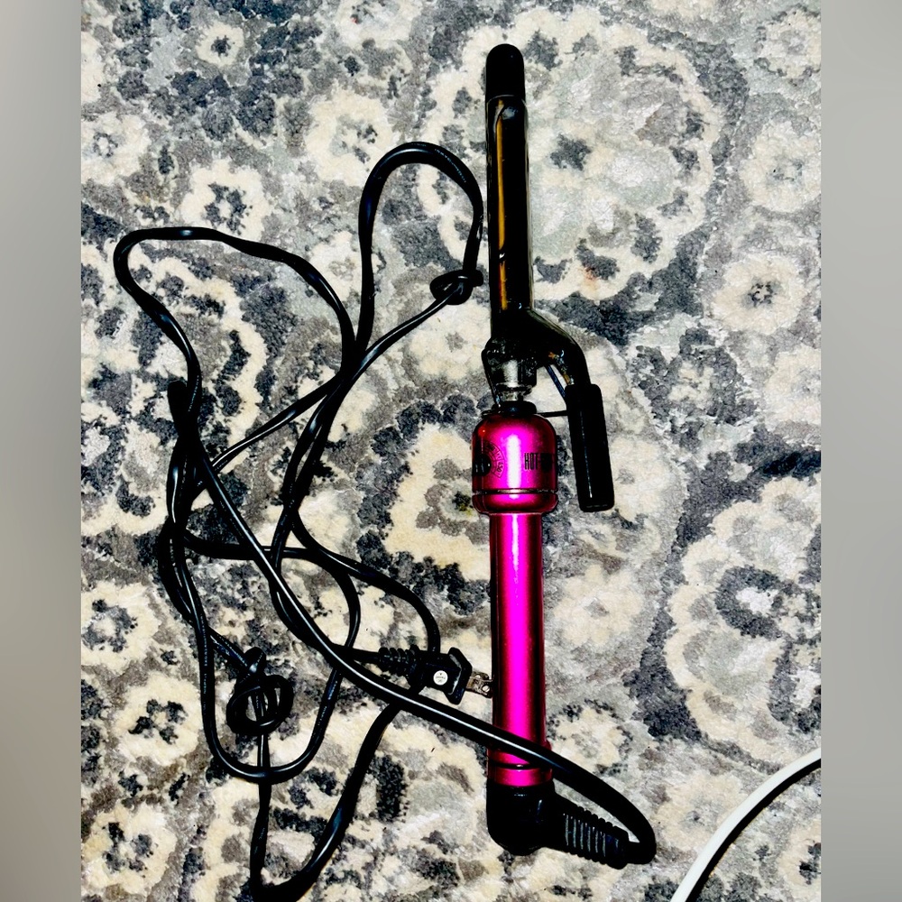 Hot tools curling Iron , pink